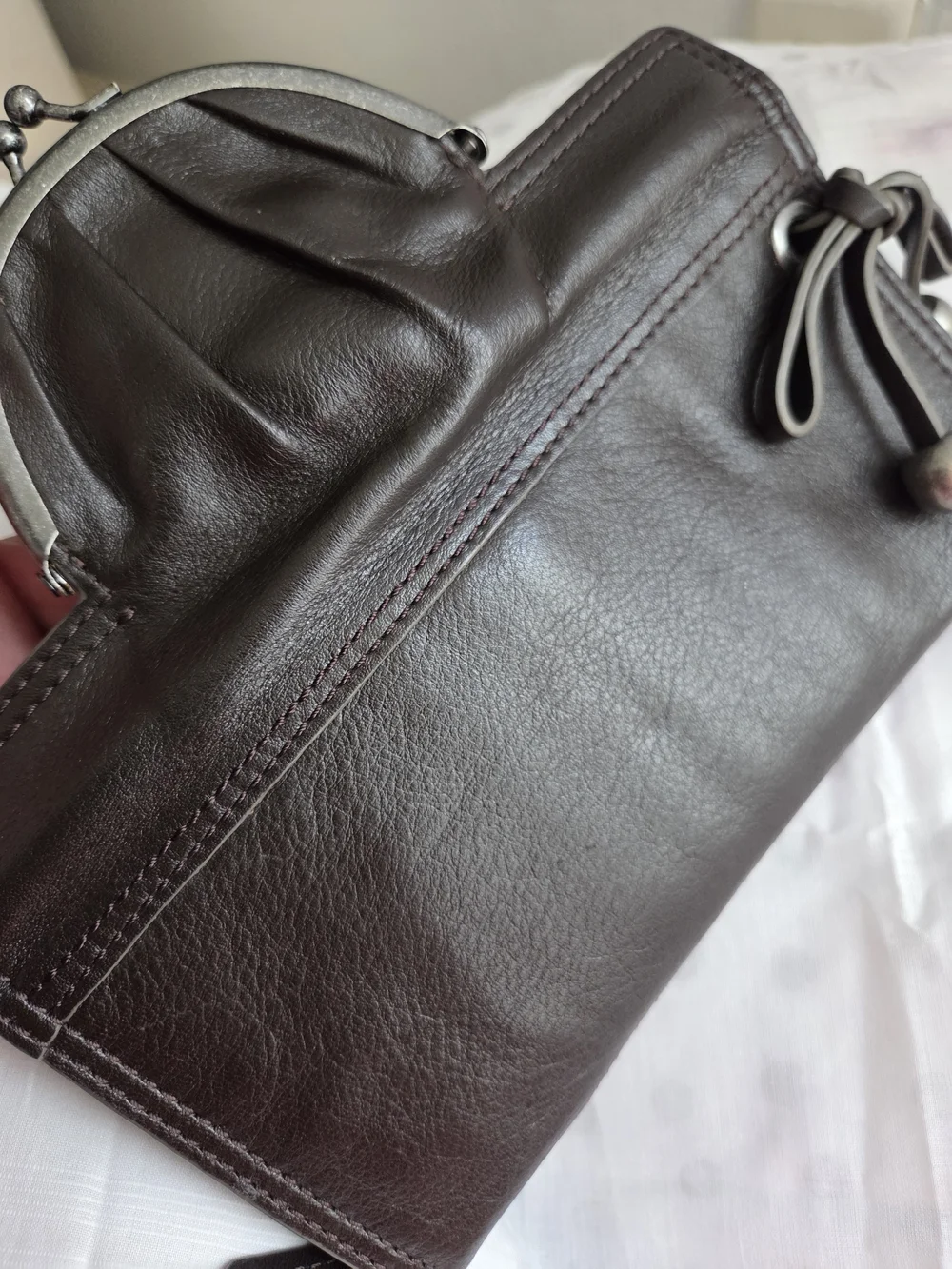 Authentic KENZO Paris Luxury Grain Leather Continental Wallet
